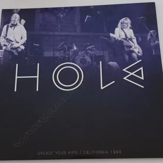 Hole (2), Grease Your Hips / California 1994 (White/coloured vinyl)